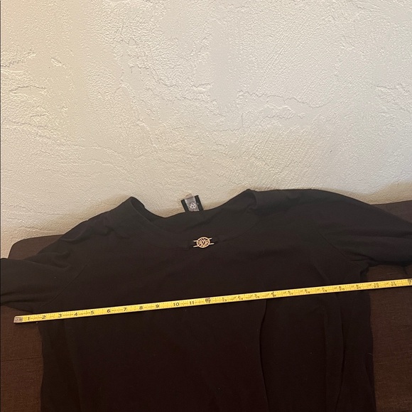 Anne Klein Black Long Sleeve Top - Picture 4 of 4